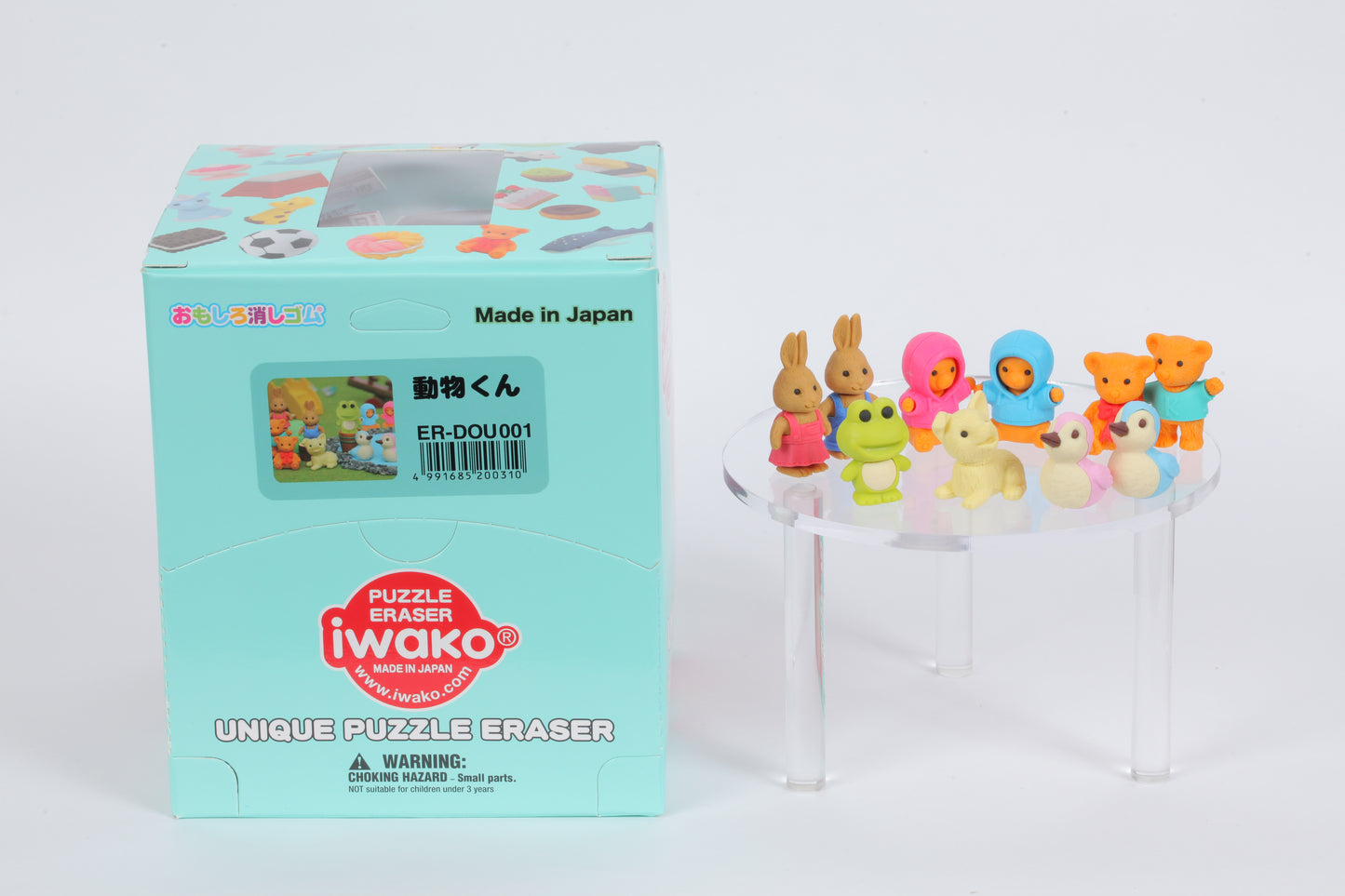 Theme Assort "Teddy Bear, Rabbit & Dog" x 1 box