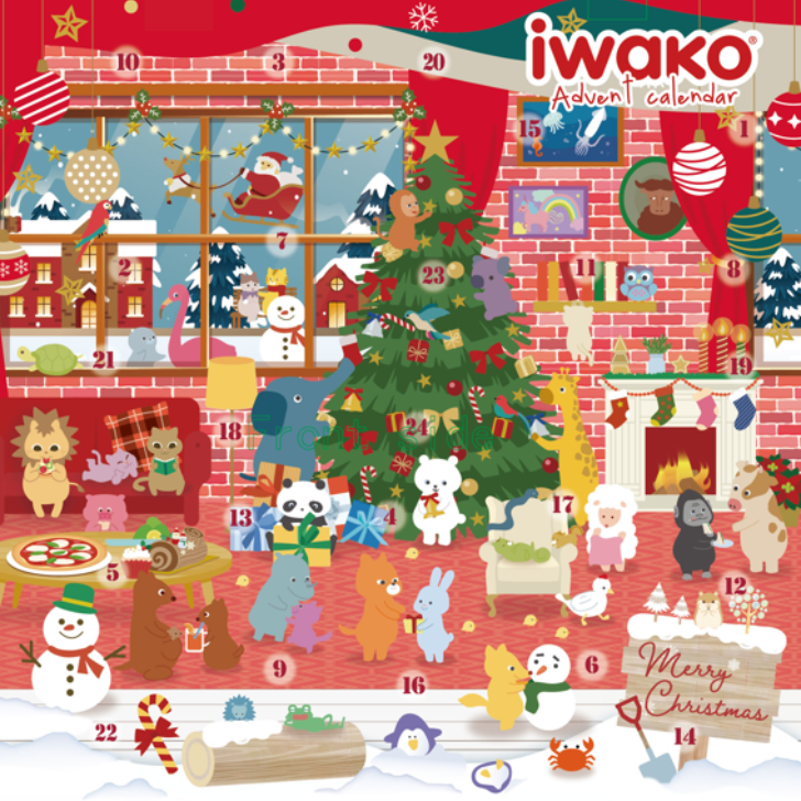 Iwako Advent Calendar 2025