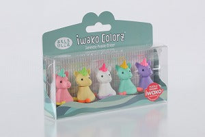 IWAKO COLORZ "Unicorn" x 4 packs