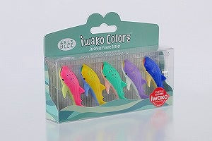 IWAKO COLORZ "Whale Shark" x 4 packs