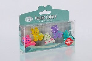 IWAKO COLORZ "Tiger" x 4 packs
