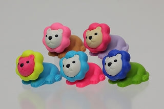 IWAKO COLORZ "Lion" x 4 packs