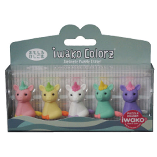 IWAKO COLORZ "Unicorn" x 4 packs