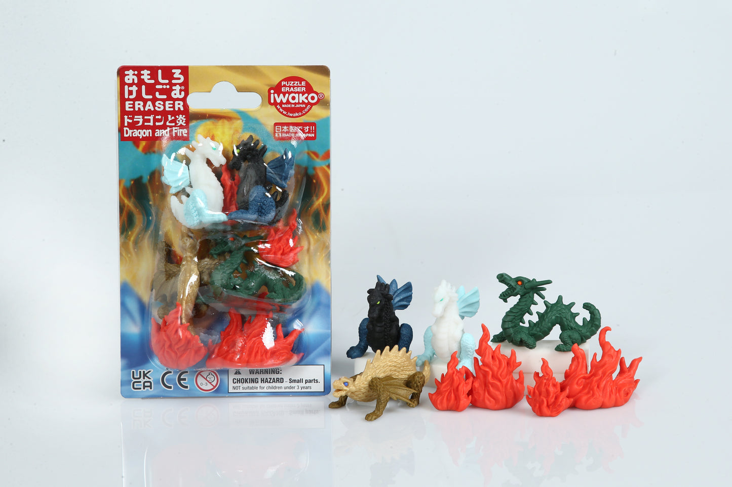 Blister Pack "Dragon and Fire" x 10 packs