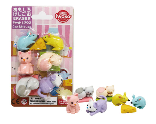 Iwako Babyzimmer Radiergummis - Süße Miniatur-Figuren Aus Japan