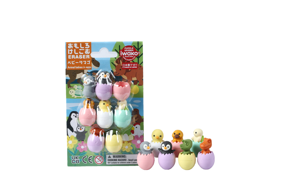 Blister Pack "Animal babies in eggs" x 10 packs