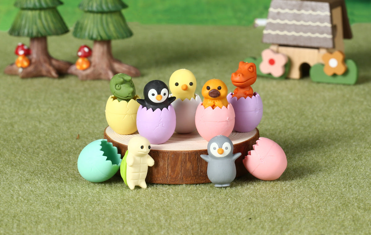 Theme Assort "Animal babies in eggs" x 1 box