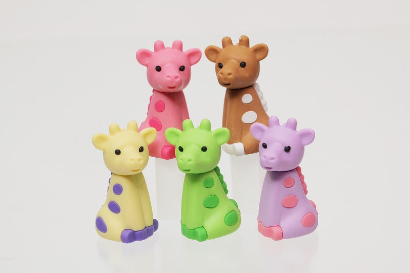 IWAKO COLORZ "Giraffe" x 4 packs