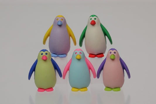 IWAKO COLORZ "Penguin" x 4 packs